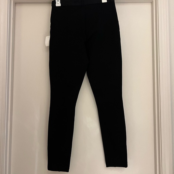 NWT J. Crew Factory Gigi Pant with Side-Zip Closure in ponte / Size 8 / BLACK - Picture 6 of 16